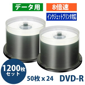 [1200ZbgE] DVD-R fBA f[^p 4.7GB 8{Ή50 24pbN ChCNWFbgv^Ή DR47HNP100_BULK [ԕis]