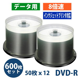 [600Zbg] DVD-R fBA f[^p 4.7GB 8{Ή50 12Zbg ChCNWFbgv^Ή DR47HNP100_BULK [ԕis]