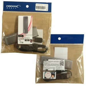 HIDISC USB3.2 Gen2 Type-C�Ή��O�t��SSD 1TB HD2EXSSD1T30CJP3