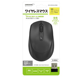 HIDISC �É����C�����X�}�E�X HD-MSWL01BK
