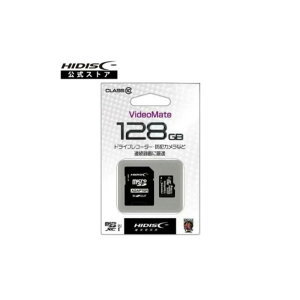 HIDISC VideoMate microSDXCJ[h 128GB CLASS10 UHS-1Ή [J[h SDϊA_v^/P[Xt HDMCSDH128GCL10VM hCuR[_[EhƃJȂǂɍœK