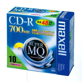 マクセル maxell データ用 CD-R 700MB 48倍速対応 CDR700S.1P10S 1パック（10枚入）