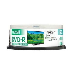 [2026�N1���x ���ԗD�ǃV���b�v��܁I]�}�N�Z�� maxell �^��p DVD-R ���f�B�A 1�`16�{�� CPRM�Ή� �n��f�W�^�������^��\ 120�� �Ж�4.7GB �z���C�g 20�� DRD120PWE.20SP