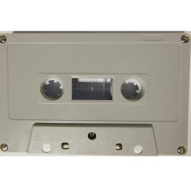 カセットテープ材料(ハーフ)_グレー_角窓_タブなし　499個セット