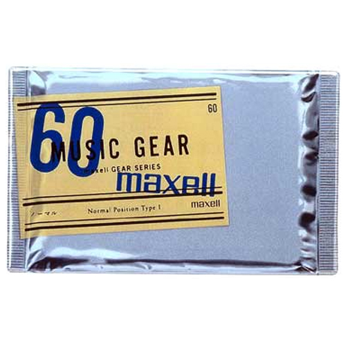 ※パッケージに汚れや、破れがございます。 【アウトレット品】 マクセル カセットテープ ノーマルポジション 60分 1本 maxell MG1-60
