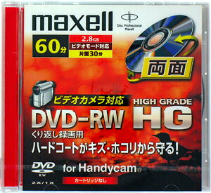 y؂Ɓz}NZ̃rfIJp 8cm DVD-RW fBA ʋL^60^p 1 DRW60HG.1Py[֕sz
