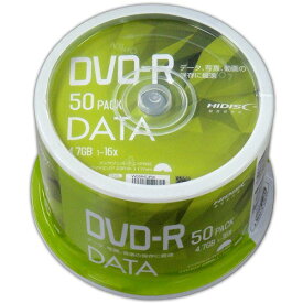 DVD-R メディア データ用 VVDDR47JP50 4.7GB 1-16倍速 50枚 スピンドルケース