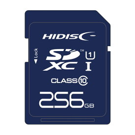 HIDISC 超高速SDXCカード 256GB CLASS10 UHS-I 対応[M便1/2]