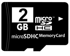 [PR] ☆バルク品☆microSDカード 2GB SD変換アダプター/プラケース付き MFMCSDHC2G_BULK 　[4個までメール便OK]　[返品交換不可]