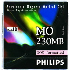 �y�A�E�g���b�g�z �t�B���b�v�X 3.5�C���` MO�f�B�X�N (�����C�f�B�X�N) 230MB DOS�t�H�[�}�b�g��