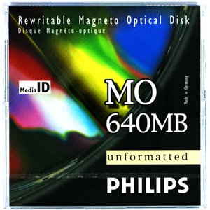  フィリップス 3.5インチ MOディスク (光磁気ディスク) 640MB アンフォーマット