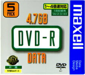 y100܂ƂߔzyAEgbgzMaxell DVD-R f[^ 4.7GB 4{ 5mmXP[X S[h[x 5×20pbN