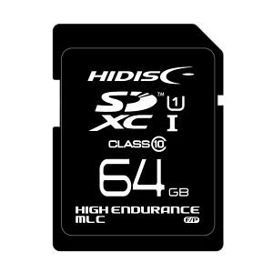 HIDISC MLC採用高耐久SDXCメモリーカード 64GB KIOXIAチップ採用 HDSDXC64GMLPJP3