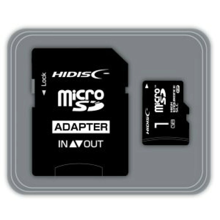 楽天市場】HIDISC SLC採用高耐久 microSDHCカード 1GB KIOXIAチップ 