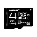 HIDISC MLC採用高耐久 microSDHCカード 4GB KIOXIAチップ採用 メモリーカード HDMCSDHC4GMLPJP3