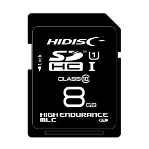 HIDISC MLC̗pϋvSDHC[J[h 8GB Hynix, Samsung`bv̗p HDSDHC8GMLLJP3