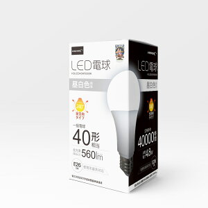 HIDISC LED�d���i��ʓd��40�`�����j������ �����F HDLED40W5000K
