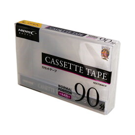 HIDISC　音楽用カセットテープ HDCT90M1Pノーマルポジション 90分 1巻