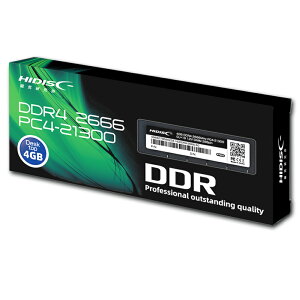 yzHIDISC DDR4 2666 fXNgbvp HDDDR4-2666-4G 4GB(4GB x 1)