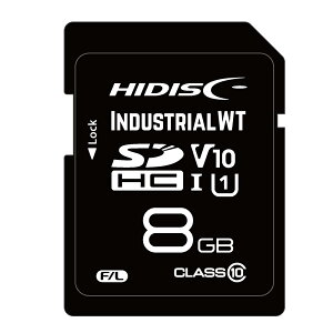 HIDISC 高温度耐久 SDHCカード HDSDHC8GMLLWTJP3