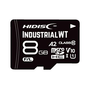 HIDISC 高温度耐久 microSDHCカード 8GB HDMCSDHC8GMLLWTJP3 メモリーカード