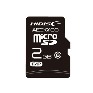 AEC-Q100Ή HIDISC ԍڗprSLC`bv microSDJ[h 2GB HDAMMSD002GSL [J[h