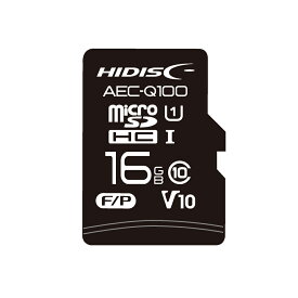 AEC-Q100対応 HIDISC 車載用途向けMLCチップ搭載 microSDカード 16GB メモリーカード HDAMMSD016GML