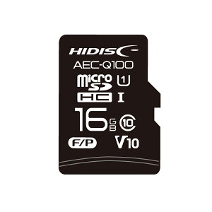 HIDISC AEC-Q100Ή HIDISC ԍڗprMLC`bv microSDJ[h 16GB [J[h HDAMMSD016GML