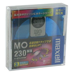 yYIiE݌Ɍz}NZ 3.5C` MOfBXN 230MB 3 AtH[}bg maxell MA-M230(MIX) B3P