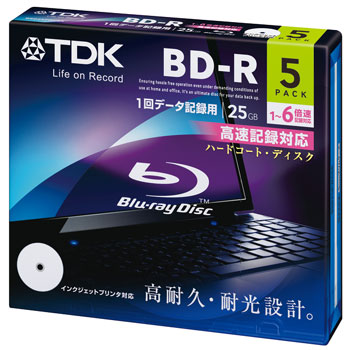 品揃え豊富で 超硬シリーズ 録画用ブルーレイディスク TDK BD-R 