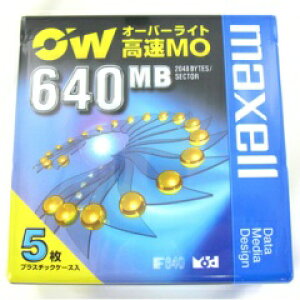 yYIiE݌Ɍz}NZ 3.5C` MOfBXN  640MB 5pbN AtH[}bg I[o[CgΉ maxell RO-M640.B5P