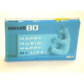 【アウトレット品】マクセル カセットテープ ノーマルポジション 80分 maxell MY1-80