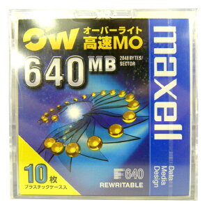�y���Y�I���i�E�݌Ɍ���z�}�N�Z�� 3.5�C���` MO�f�B�X�N ���� 640MB 10���p�b�N �A���t�H�[�}�b�g �I�[�o�[���C�g�Ή� maxell RO-M640.B10P