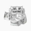 ＜楽天スーパーSALE対象10％OFF＞【韓国発フレジア】トム・ビーズクッションソファ シルバーエディション ビーズクッ…