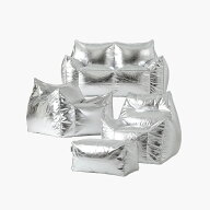 ＜15％OFF＞【韓国発フレジア】トム・ビーズクッションソファ シルバーエディション ビーズクッション コ…