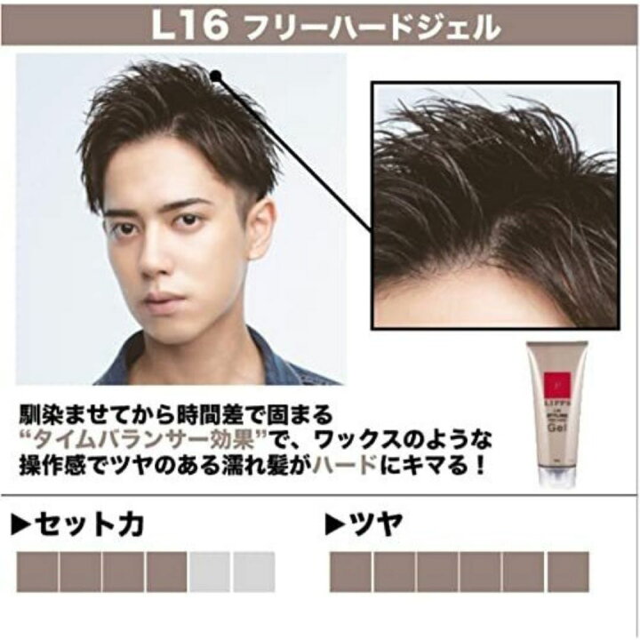 楽天市場 Lipps リップス L16 フリーハードジェル 2g ハード ワックス 整髪料 送料無料 Flat Online Store 楽天市場店