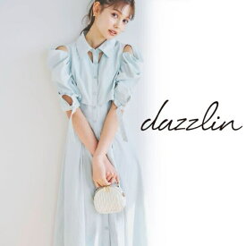 【dazzlin】 ダズリン カットアウトシャツワンピース 022420300501
