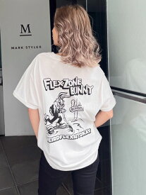予約商品 【GYDA】 ジェイダ FLEX ZONE BUNNYポケットBIG Tシャツ 072432711201 5月下旬入荷予定
