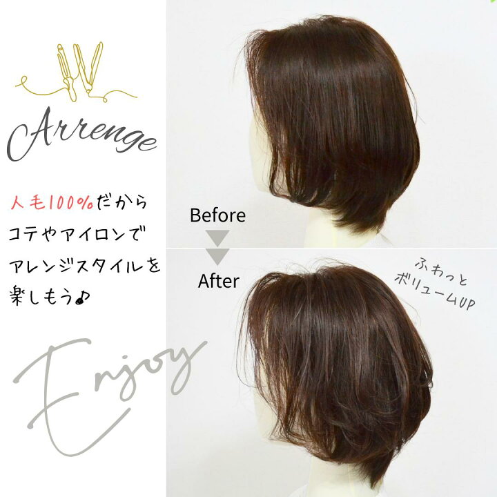 楽天市場】試着/返品OK！人毛100％ フロントレース フルウィッグ 