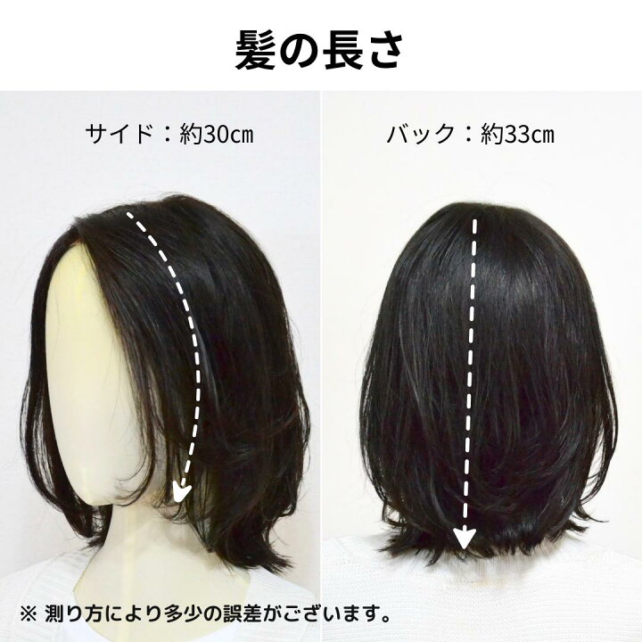 楽天市場】試着/返品OK！ 人毛100％ フロントレース フルウィッグ 