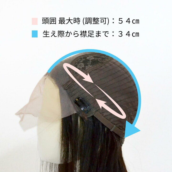 楽天市場】試着/返品OK！ 人毛100％ フロントレース フルウィッグ 