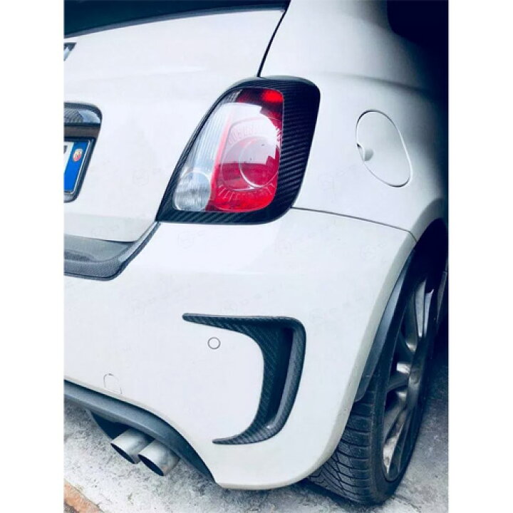 楽天市場】KOSHI ABARTH 500/595 シリーズ3 カーボンテールライト 