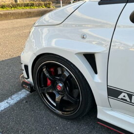 THREEHUNDRED ABARTH 595 フロントフェンダーキット（FRP/一部カーボン） シリーズ4～ パーツ エクステリア アバルト THAB1050 THAB1150