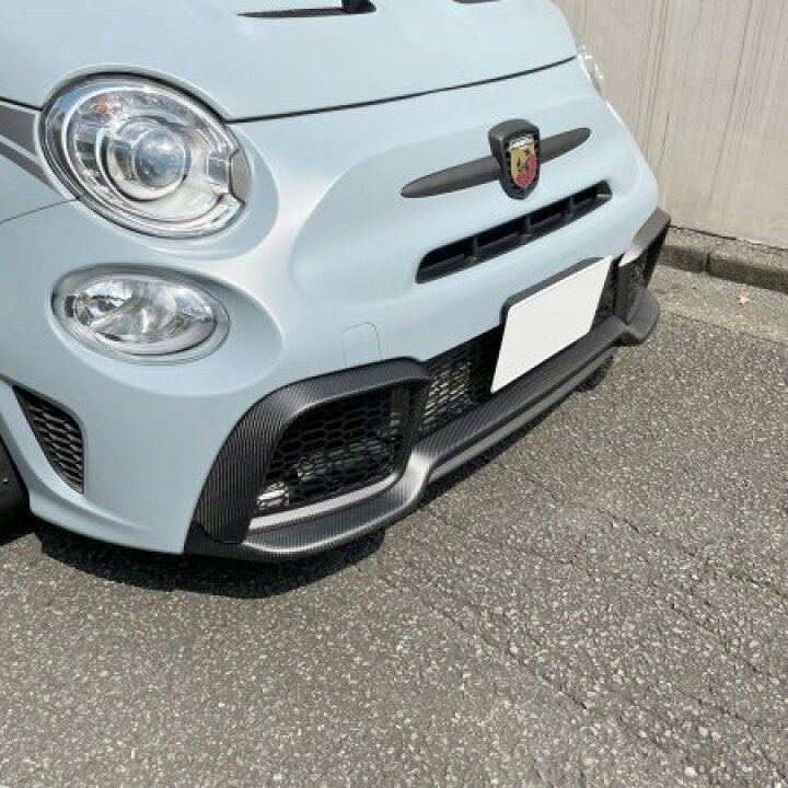 楽天市場】THREEHUNDRED ABARTH 595 マットカーボンフロントグリル 