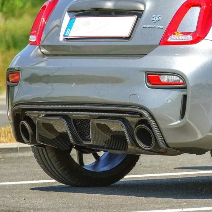 楽天市場】KOSHI ABARTH 595(シリーズ4) カーボンリアディフューザー 