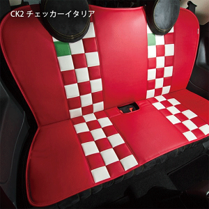 FIAT500/ABARTH�i�t�B�A�b�g/�A�o���g�jL���V�[�g(�`�F�b�J�[�C�^���A)�yCABANA�z �A�N�Z�T���[ �V�[�g�J�o�[