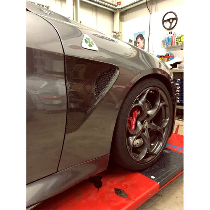 楽天市場】KOSHI Alfa Romeo GIULIA QV カーボンフェンダーグリル  