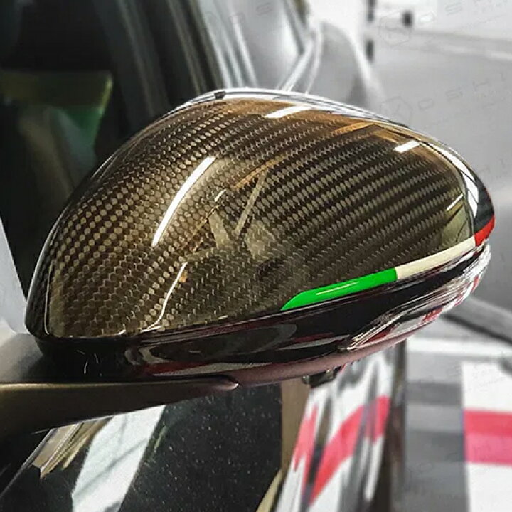 楽天市場】KOSHI Alfa Romeo GIULIA カーボン ミラーカバー【GTA 