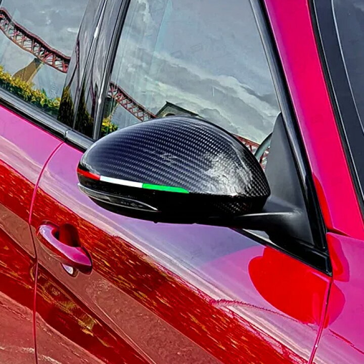 楽天市場】KOSHI Alfa Romeo GIULIA カーボン ミラーカバー【GTA  