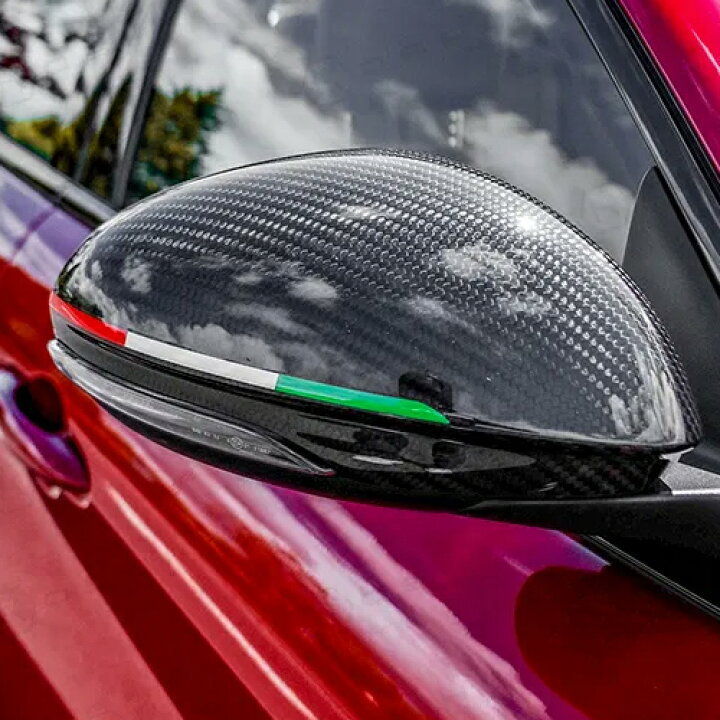 楽天市場】KOSHI Alfa Romeo GIULIA カーボン ミラーカバー【GTA 